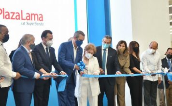 Abinader inaugura sucursal de Plaza Lama