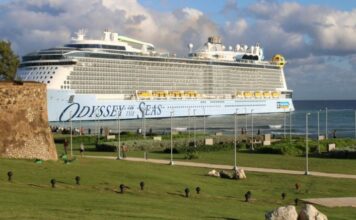 Atraca en Puerto Plata uno de los cruceros más grandes del mundo