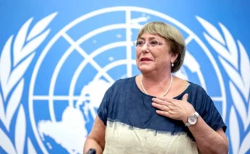 Chile inscribe candidatura de Bachelet para dirigir la ONU
