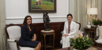 Vicepresidenta se reúne con embajadora de EEUU en RD